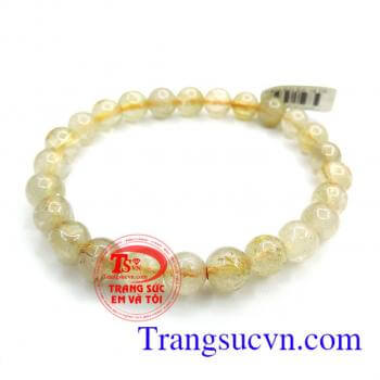 Chuỗi thạch anh tóc vàng đẹp