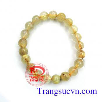 Chuỗi thạch anh tóc vàng đẹp