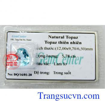 Topaz 7,8 ct đẹp