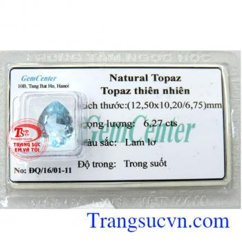 Viên topaz giọt nước đẹp