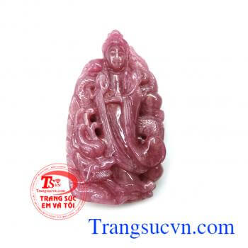 Phật quan âm ruby tinh tế