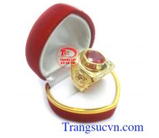 Nhẫn nam vàng tinh tế