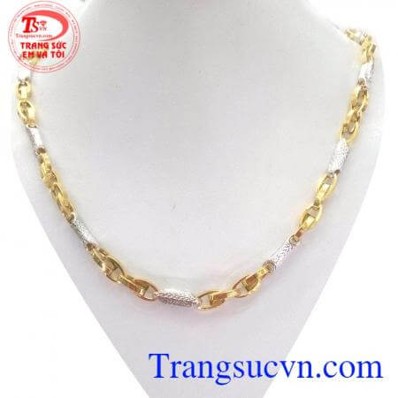 Dây chuyền vàng 10k nhập