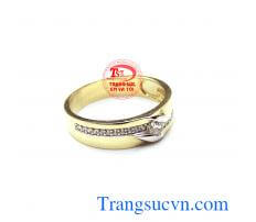 Nhẫn nam vàng tinh tế