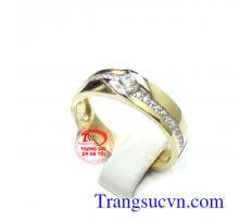 Nhẫn nam vàng tinh tế