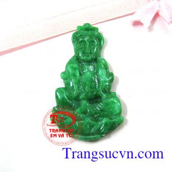 Mặt phật bà ngọc cẩm thạch thiên nhiên