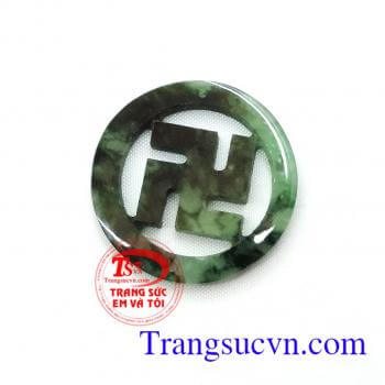 Mặt ngọc tự chữ Vạn