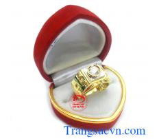 Nhẫn nam vàng tây đẹp