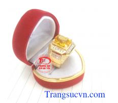 Nhẫn nam mệnh kim đẳng cấp