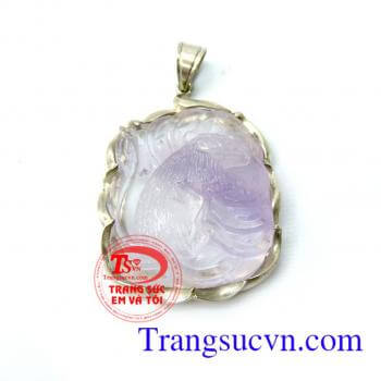 mặt thạch anh tím tuổi tý tinh tế