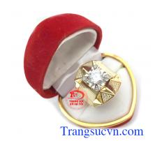 Nhẫn nam vàng, Đeo hợp thời trang, chất lượng vàng đảm đeo bền đẹp sáng bóng, tinh tế và sang trọng dành cho phái mạnh, nhẫn nam phù hợp đeo ngón giữa và ngón áp út