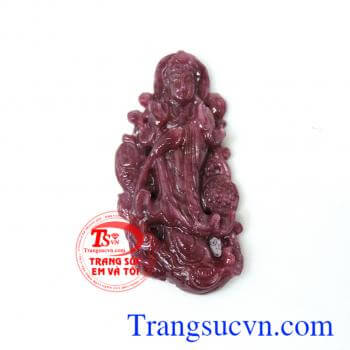 Ruby đỏ phật quan âm