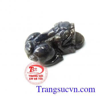 Mặt tỳ hưu sapphire đẹp