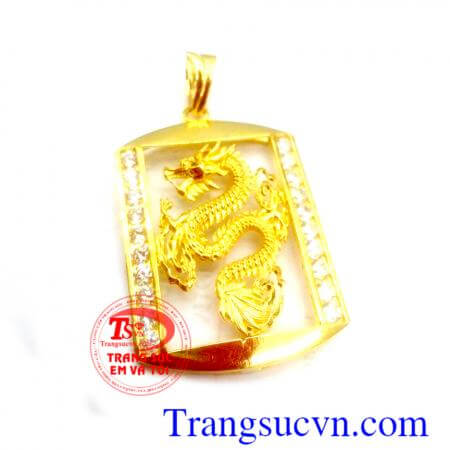 Mặt vàng rồng tinh tế