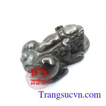 Tỳ hưu tài lộc xám đen
