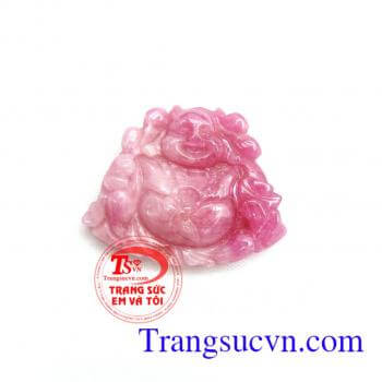Phật di lặc ruby thiên nhiên