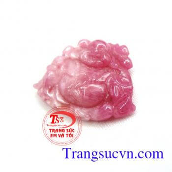 Phật di lặc ruby thiên nhiên