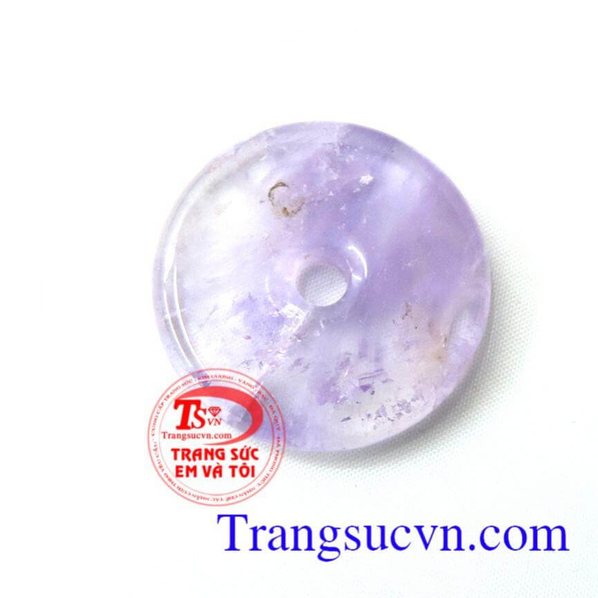 Mặt thạch anh tím thời trang