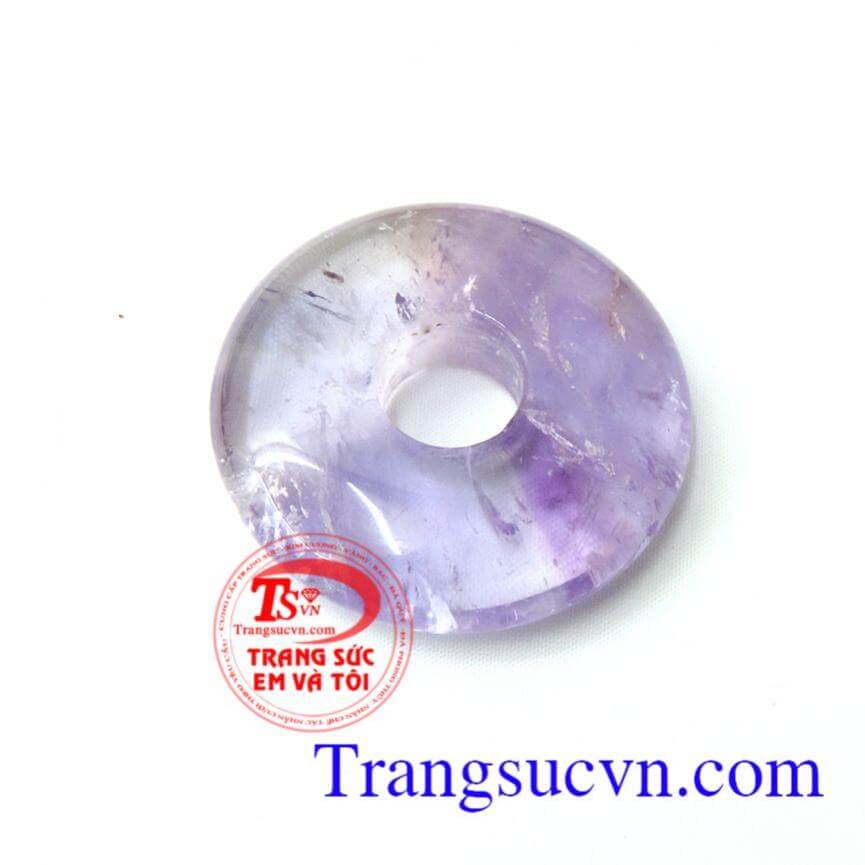 Mặt thạch anh tím tự nhiên