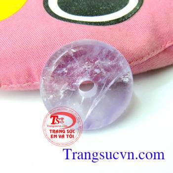 Mặt thạch anh tím thiên nhiên