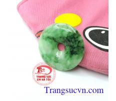 Mặt ngọc đồng xu thanh mảnh