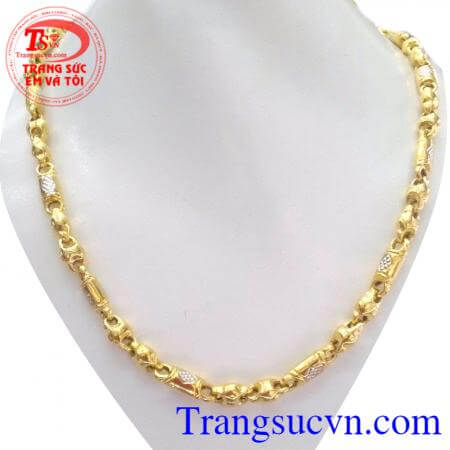 Vòng cổ vàng tây sang trọng giá cả cạnh tranh,chất lượng đảm bảo,công nghệ vượt trội tinh tế,bền đẹp,sáng bóng khách hàng ưa chuộng nhiều năm
