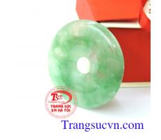 Mặt ngọc đồng xu điều hòa vận khí