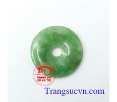 Mặt ngọc đồng xu điều hòa vận khí