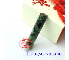 Mặt ngọc hình trụ may mắn