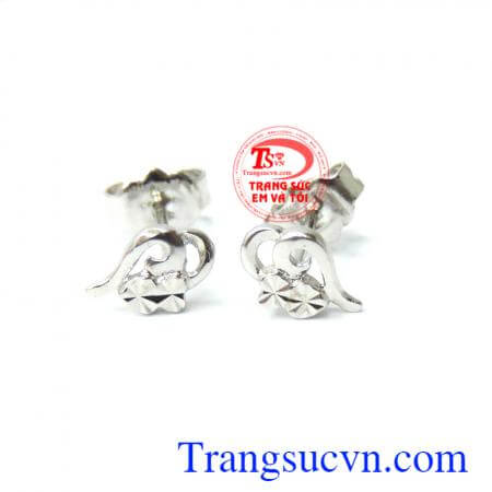 Hoa tai đẹp 18k tặng phái đẹp