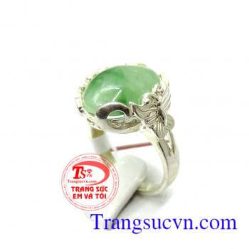 Nhẫn nữ bạc cánh bướm xinh