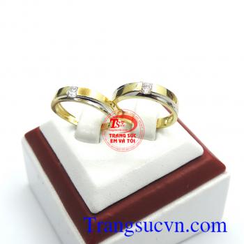 Nhẫn cưới vàng giá rẻ đẹp sang trọng kinh tế cho đôi bạn trẻ