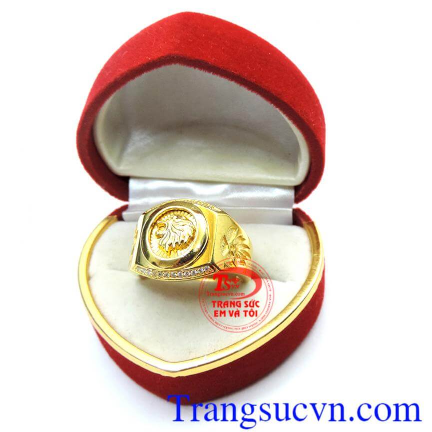 Nhẫn vàng tây 18k vàng