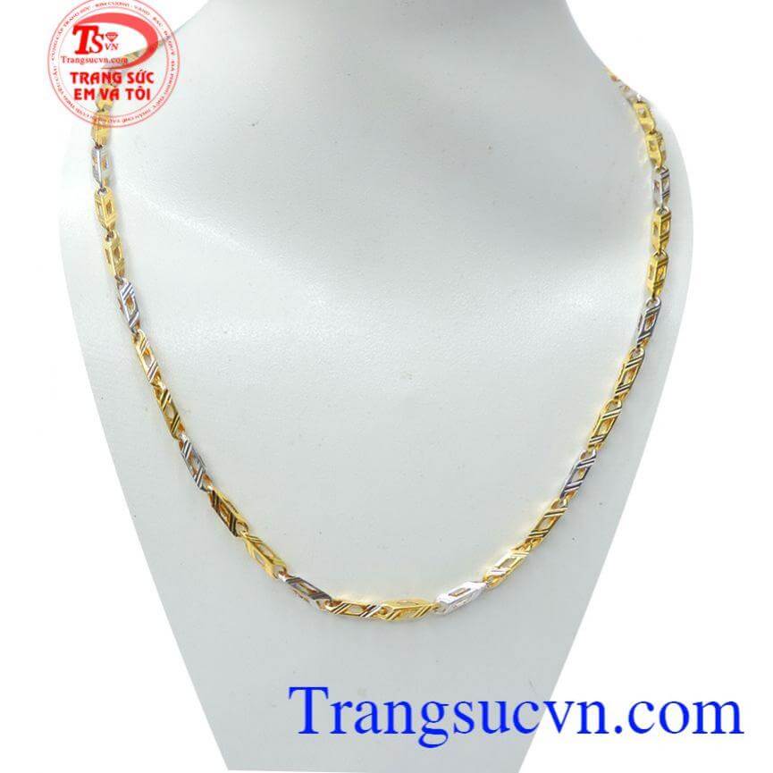 Dây chuyền nam đẳng cấp vàng