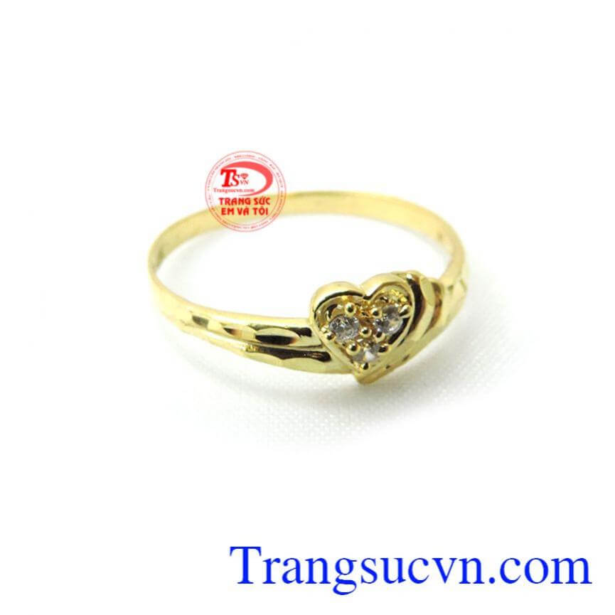 Nhẫn trái tin may mắn