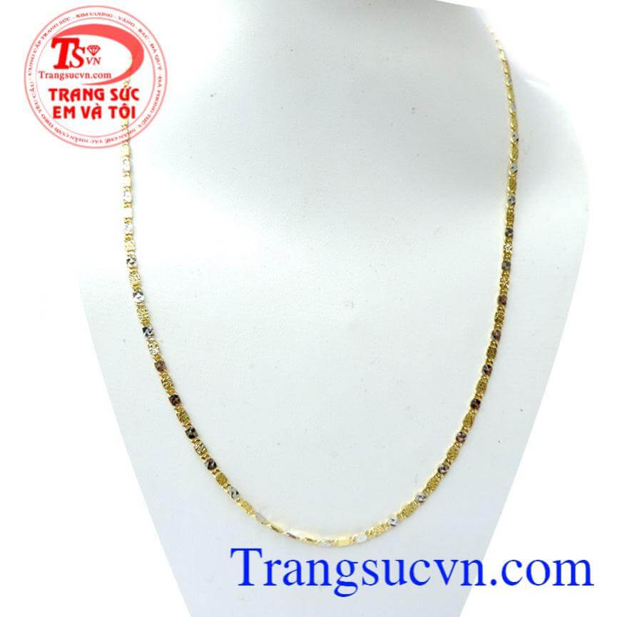 Dây chuyền vàng Italy 10k