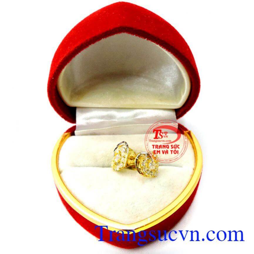 Hoa tai trái tim thủy chung