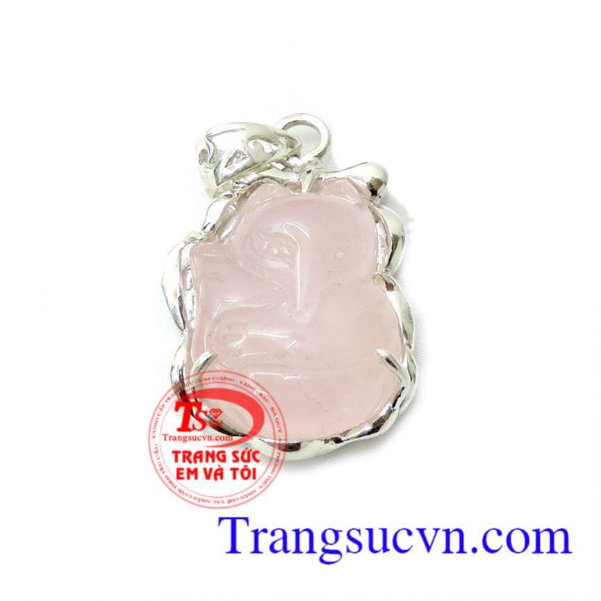Mặt yêu hồ thạch anh hồng