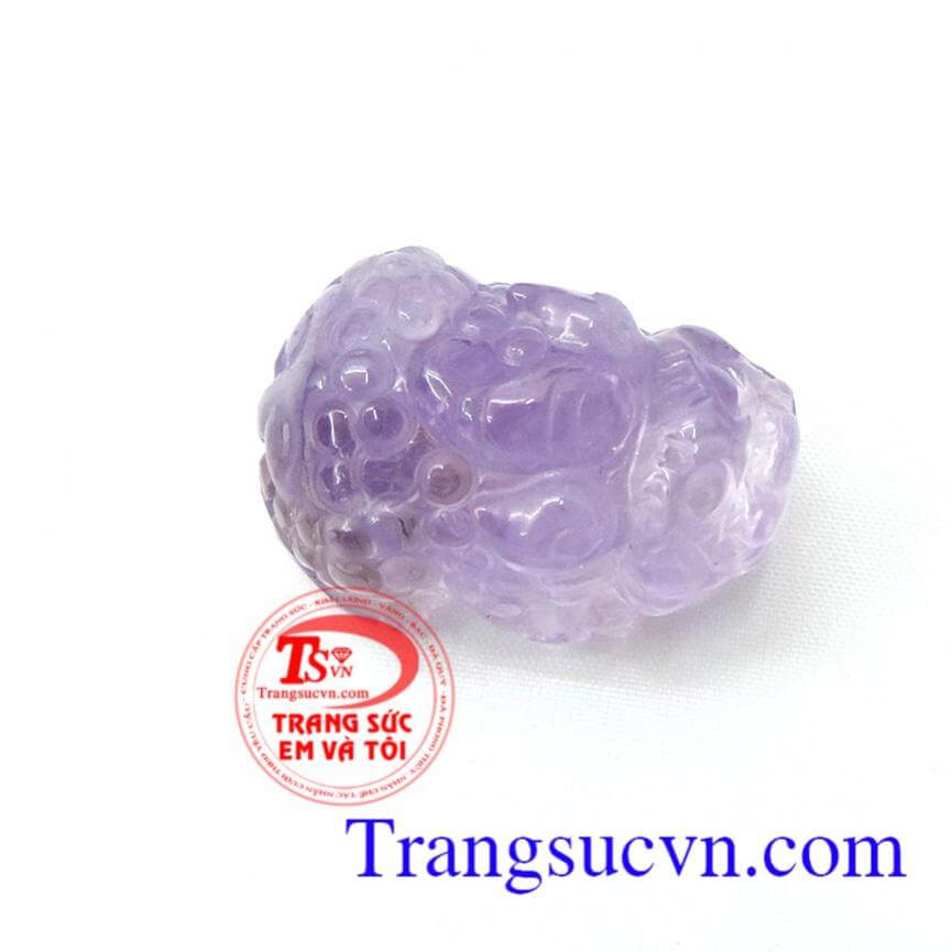 Tỳ hưu thạch anh tím đẹp