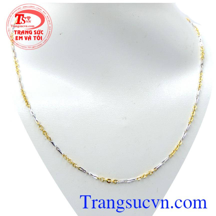 Dây chuyền 18k nhập khẩu