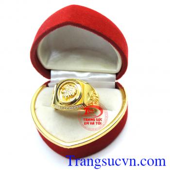 Nhẫn vàng tây 18k vàng