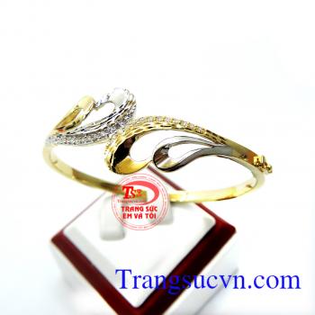 Vòng tay vàng sang trọng dành cho nữ,vòng tay vàng đeo hợp thời trang.