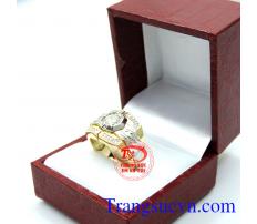 Nhẫn vàng kim sáng bóng Kiểu chế tác: Nhẫn nam vàng, Đeo hợp thời trang, chất lượng vàng đảm đeo bền đẹp sáng bóng, tinh tế và sang trọng dành cho phái mạnh
