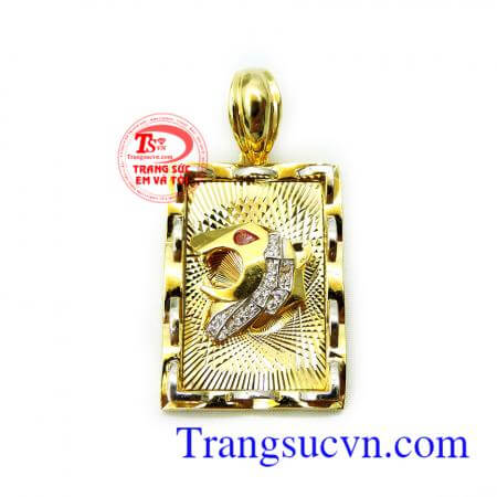 Mặt dây chuyền nam tính Báo bảo hành 6 tháng.