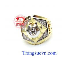 Nhẫn nam vàng sỹ tử