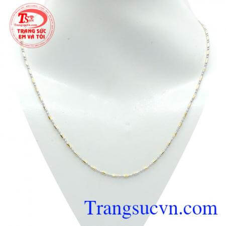 Dây chuyền vàng nữ bi dịu dàng