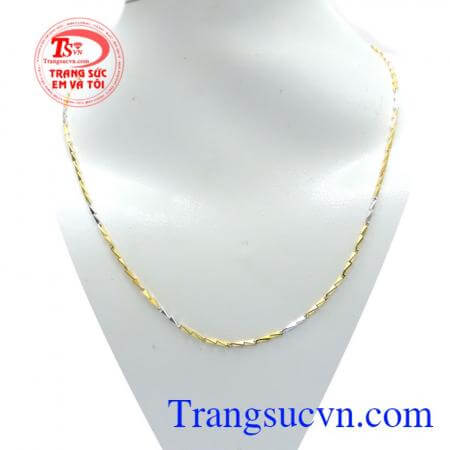 Dây chuyền vàng nữ cho yêu thương đong đầy.