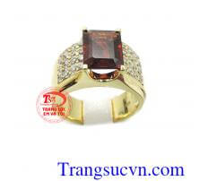 Nhẫn nam vàng mệnh Hỏa, Thổ