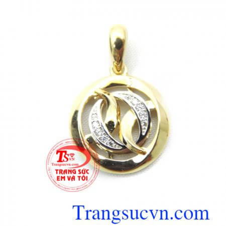 Mặt dây bình yên,Những mẫu mặt dây chuyền vàng tây dành cho nữ,Mặt chuyền nữ,mặt dây vàng đẹp,đeo hợp thời trang,mặt dây chuyền sáng bóng