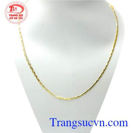 Dây chuyền đẹp vàng